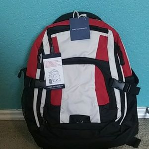 brand new port authority back pack